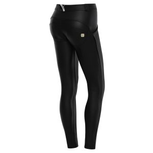 SKINNY-TALLE REGULAR-EFECTO PIEL-MATE NEGRO