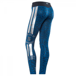 SUPERFIT - (7/8) ANKLE - TALLE BAJO - D.I.W.O. - LEOPARDO AZUL