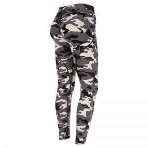 LEGGINGS - (7/8) ANKLE -TALLE REGULAR - D.I.W.O. - CAMUFLAJE GRIS