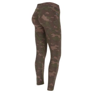 LEGGINGS - (7/8) ANKLE - TALLE REGULAR - D.I.W.O. - CAMUFLAJE VERDE