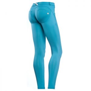 SKINNY - TALLE BAJO - D.I.W.O - AQUA