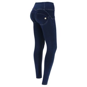 SKINNY-TALLE ALTO - DENIM  3 BOTONES  - AZUL